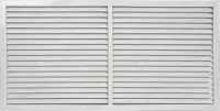 Решётка декоративная 60x120 см цвет ясень серый