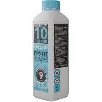Грунт-концентрат фасадный, Деоль DGK1F