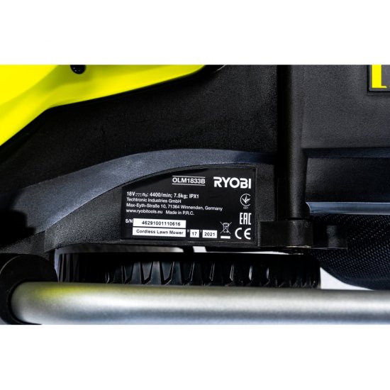 Газонокосилка Ryobi ONE+ RLM18X33B-40