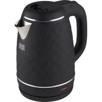 Чайник Homestar hs-1007 1.7 л, черный, двойной корпус