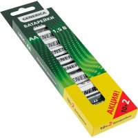 Щелочная батарейка GENERICA alkaline, lr06/aa