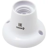 Патрон-стойка OXION PVC-H005WH-E27