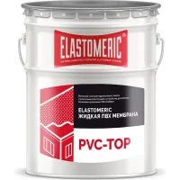 Жидкая пвх-мембрана Elastomeric Systems Elastomeric pvc-top Systems финиш 20 кг, белая