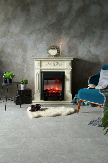 Каминокомплект Lilian WT + Fobos Lux BL 1.5кВт