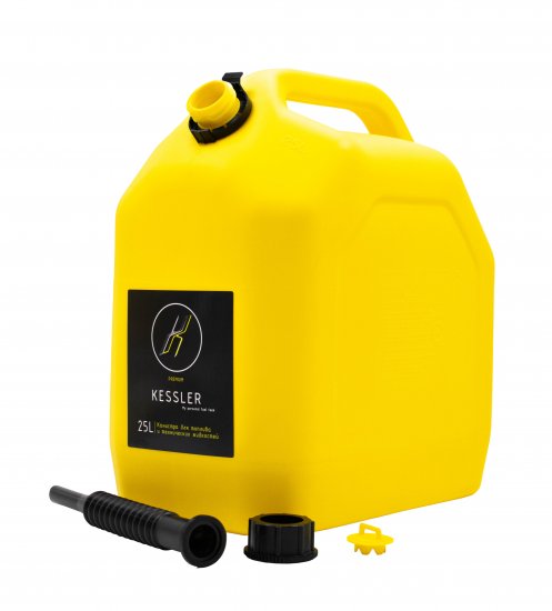 Канистра Kessler для ГСМ 25л цвет желтый