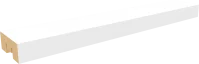 Рейка Бриона 16x40x2700 мм МДФ цвет белый