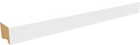 Рейка Милана 20x30x2700 мм МДФ цвет белый