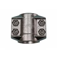 Усиленный четырехболтовый хомут TITAN LOCK нержавеющая сталь