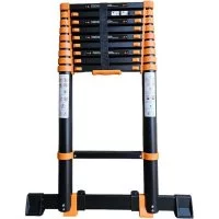Телескопическая лестница WORKY black max 5,9м 15ступеней