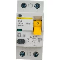 Дифференциальный выключатель IEK УЗО ВД1-63