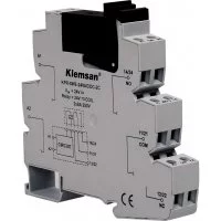 Интерфейсное реле Klemsan KPR-SWF-230VAC/VDC-1C;