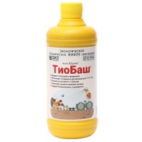 Средство для защиты растений от болезней и вредителей БашИнком мыло серное ТиоБаш 500 мл