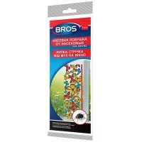 Средство для защиты от мух и ос лента липкая с декором Bros (4 шт.)