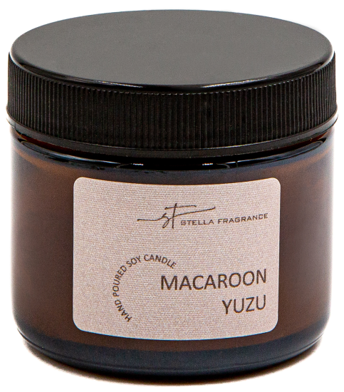 Ароматическая свеча Stella Fragrance Macaroon Yuzu 50 г