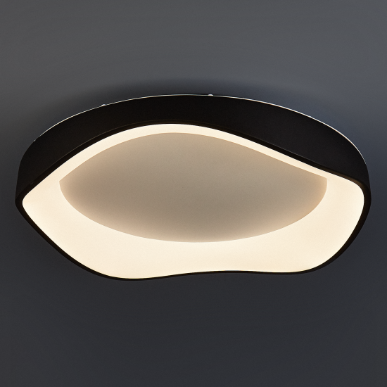 Светильник настенно-потолочный светодиодный Arte Lamp Ankaa 55 Вт 15 м² регулируемый белый цвет света цвет черный