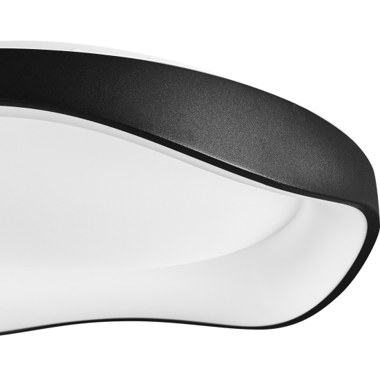 Светильник настенно-потолочный светодиодный Arte Lamp Ankaa 55 Вт 15 м² регулируемый белый цвет света цвет черный