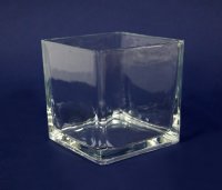 Подсвечник Evis Стеклянный кубик 100x100 см стекло цвет прозрачный