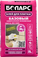 Клей для плитки Боларс Базовый, 25 кг