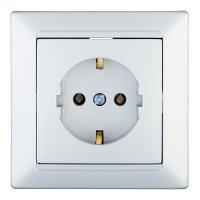 Розетка Svet Стиль встраиваемая серебро (EV 0365-6218)
