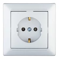 Розетка Svet Стиль встраиваемая серебро (EV 0365-6218)
