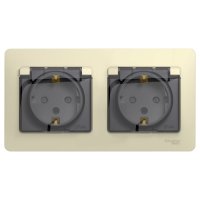 Розетка Systeme Electric Glossa