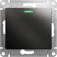 Одноклавишный переключатель Systeme Electric Glossa
