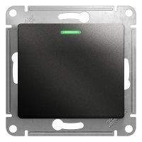 Одноклавишный переключатель Systeme Electric Glossa