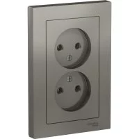 Двойная розетка Systeme Electric AtlasDesign
