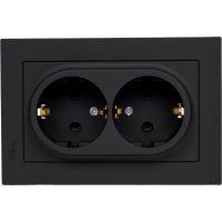 Двойная розетка Systeme Electric AtlasDesign