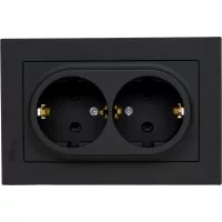 Двойная розетка Systeme Electric AtlasDesign