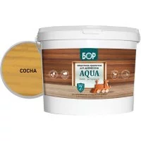 Защитная пропитка для древесины Бор AQUA