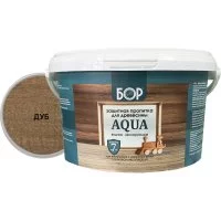 Защитная пропитка для древесины Бор AQUA