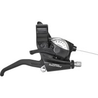 Шифтер/ручка тормоза Shimano TOURNEY ST-EF40-7R, правая, 7-пер, трос 2000мм, черный