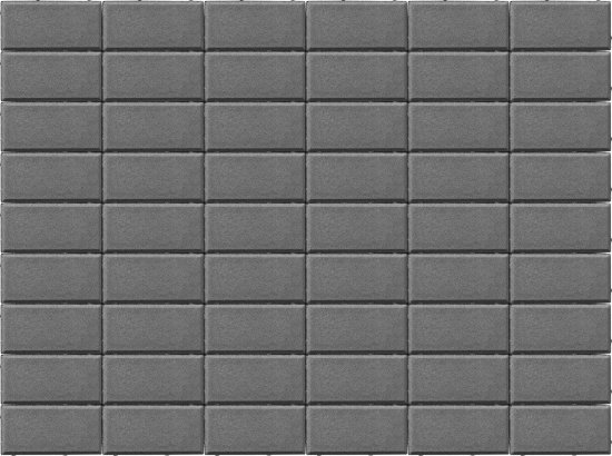 Плитка тротуарная BRAER прямоугольник 200x100 цвет серый толщина 60 мм