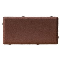 Плитка тротуарная BRAER прямоугольник 200x100 мм цвет красный толщина 40 мм