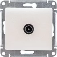 Оконечная tv розетка Systeme Electric Glossa