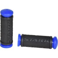 Грипсы MTB 95 мм, резина, синий\черный STARK HQ-0013971