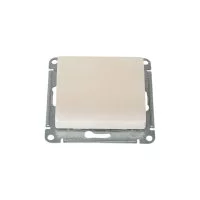 Одноклавишный переключатель Systeme Electric Glossa