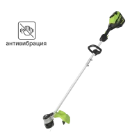 Триммер аккумуляторный GreenWorks 2108307UB 60 В 1x4 Ач АКБ и ЗУ входит в комплект