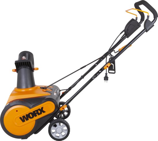 Снегоуборщик электрический WORX WG450E 46 см 1600 Вт