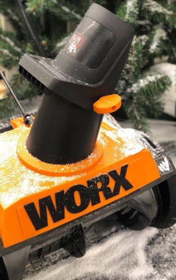 Снегоуборщик электрический WORX WG450E 46 см 1600 Вт
