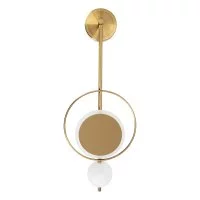 Бра Arte Lamp Polaris светодиодное 7 Вт 220 В золото 4000К IP20 (A2604AP-7GO)
