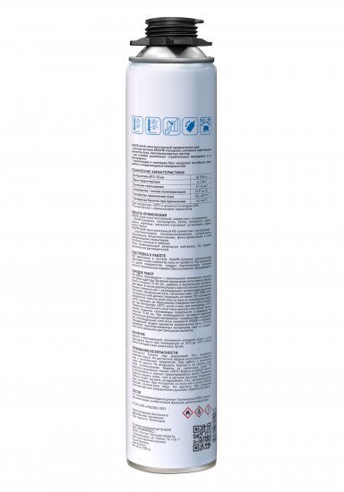 Клей-пена Knauf Pro Монтажный 32 м² 850 мл