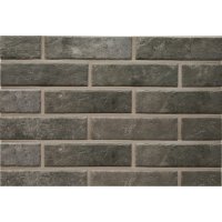 Клинкерная плитка для фасада Paradyz Octane Grafit (46 шт.=0,74 кв.м) графит 245х66х7 мм