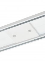 Соединитель для профиля Arttex Facile Twin сталь цвет белый