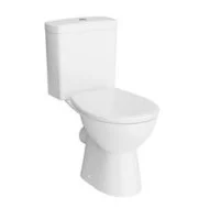 Унитаз-компакт VitrA Sauber 9864B003-7200 безободковый сиденье с микролифтом двойной смыв