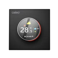 Терморегулятор для теплого пола Caleo C938 электронный программируемый цвет черный
