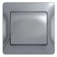 Одноклавишный выключатель Systeme Electric GLOSSA