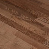 Паркетная доска Polarwood ясень электро 1,678 кв.м 14 мм трехполосная брашированная