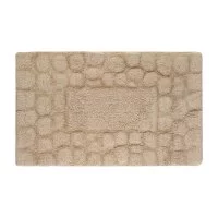 Коврик для ванной Verran Stones 50x80 см цвет бежевый